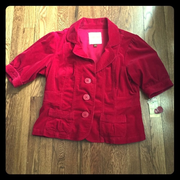 Sonoma Jackets & Blazers - Sonoma Red Corduroy Blazer